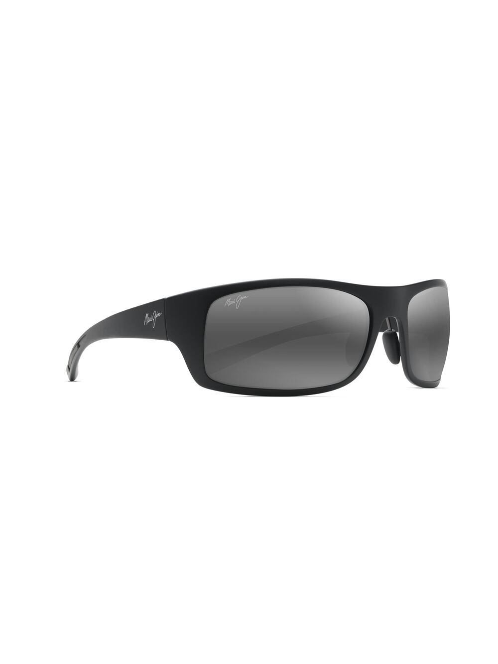 NWT Maui Jim Unisex Wrap Sunglasses Black Matte XL